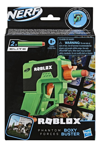 Nerf Lanzador Roblox Phantom Forces Boxy Buster - Hasbro