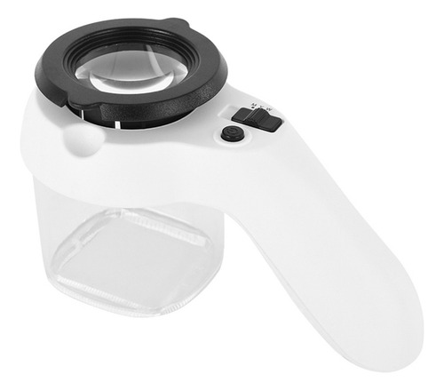 Lupa Para Visor De Insectos Con 9 Led Y Mango, Lupa G