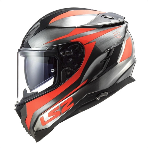 Casco Integral Doble Visor Ls2 Ff327 Challenger Cannon Jeans