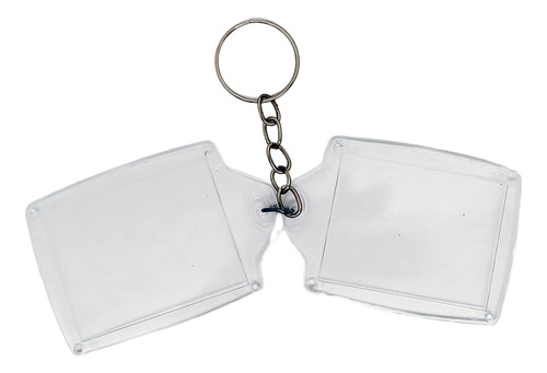 10 Chaveiro 3x4 Acrílico Com Argola Personalizar Atacado