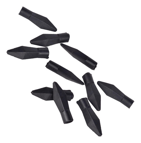 6 X 10 Piezas De Goma De De Cabeza Ancha De 7 Mm Suave Para