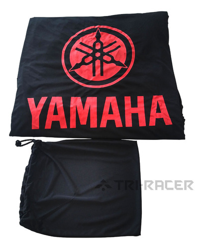 Capa Para Moto Yamaha Mt-09 Tracer Tam. Gg Bau Cor Logo Vermelho