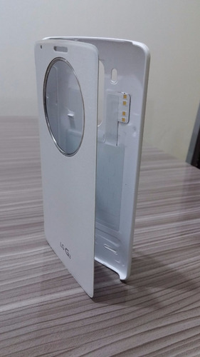 Capa 100% Original Lg G3 Quick Circle D855 D850 Cor Branca!