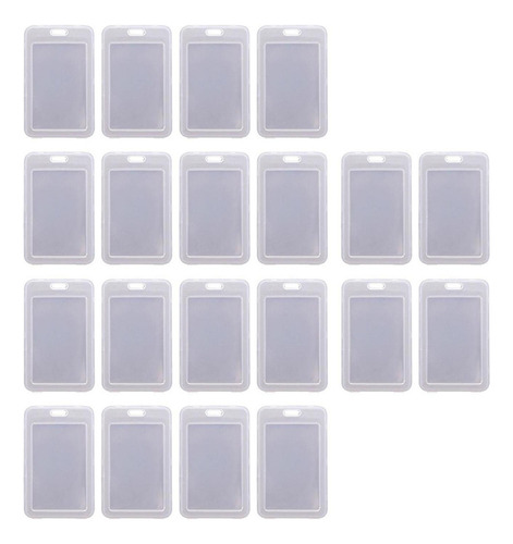20 Capas Organizadoras Transparentes Para Porta-cartões Para