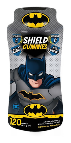 Batman Immune Gummies | Vitamina C | D | Zinc | Betaglucano