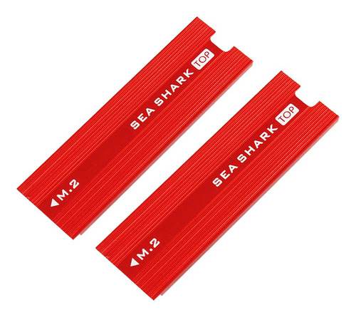 Disipador Térmico De Aluminio De 2 Piezas Para M.2 2280 Ssd