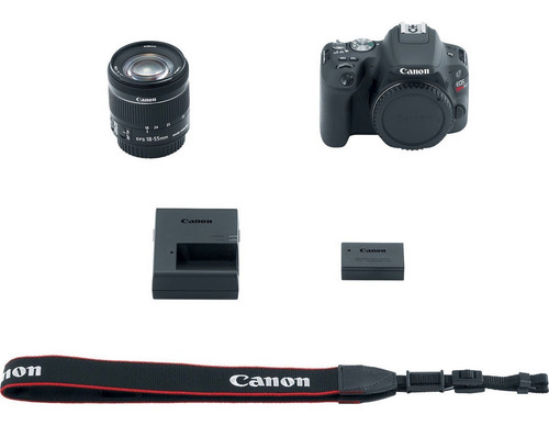 Canon Eos Rebel Sl2 Con Lente 18-55mm F/4-5.6 Is Stm Negra