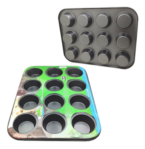 Imagem 6 de 7 de Forminhas Forma Pão De Queijo Empada Não Gruda Teflon Oferta