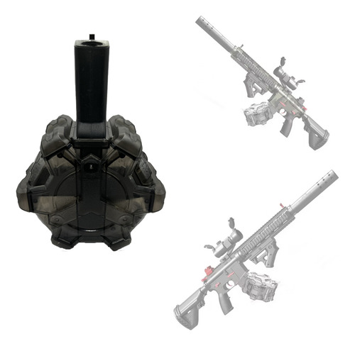 Cargador Repuesto M416 Pistolas Hidrogel 2 Partes Mecánico