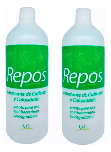 2 Un Amaciante De Cutículas Calosidades Repos 1,1 Ml