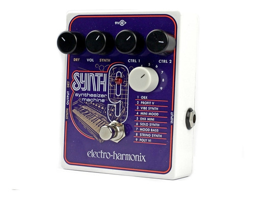 Pedal Electro Harmonix Synthesizer Machine Synth 9