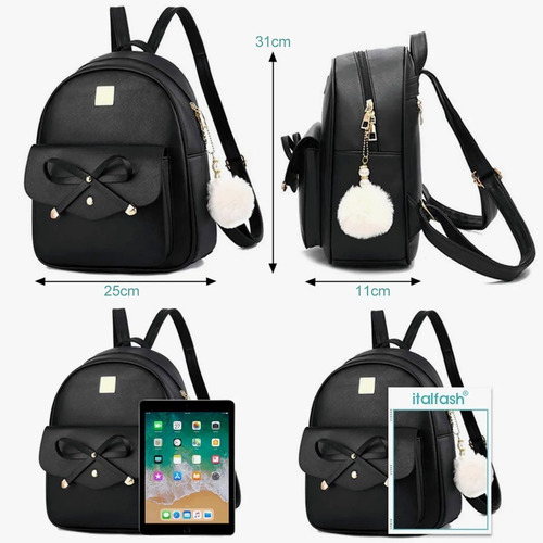 Kit De Mochila Casual Para Mujer 3 Piezas Kit De Mochila Casual Para Mujer 3 Piezas