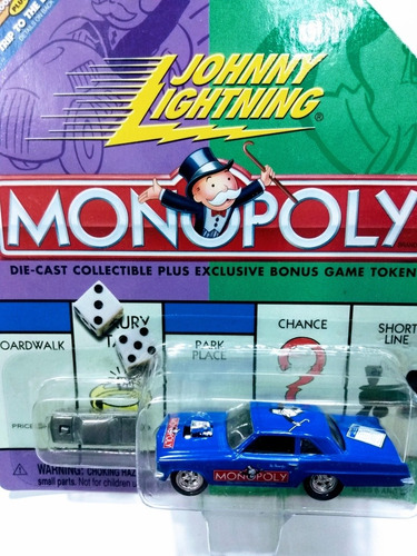 Carrito Johnny Lightning Monopoly Pontiac Tempest Ed 2001 