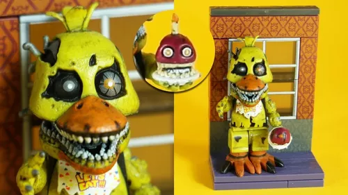 McFarlane Toys Five Nights at Freddys Nightmare Chica with Right