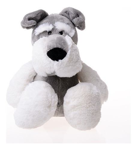 Juguete De Peluche Schnauzer De 25 Cm, Muñeca De Perro R [u]