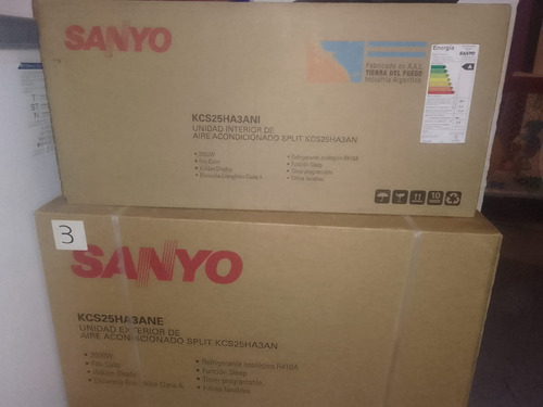 Aire Acondicionado Sanyo   220v Kcs25ha3an