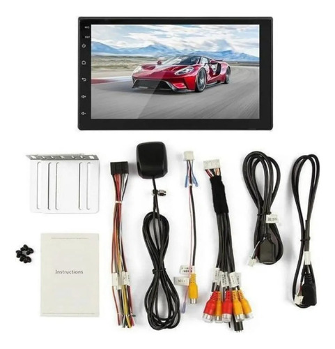 Pantalla Multimedia Android 9 4g Ram Full Hd Car Play Negro