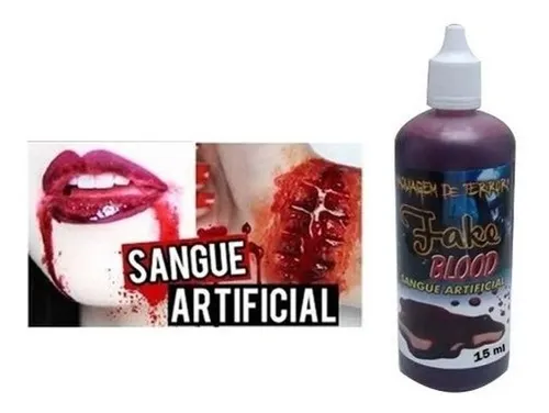 Sangue Falso Halloween Vampiro, Drácula, Zumbi Promoção