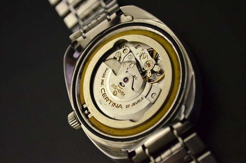 Vintage Certina Ds2 - 100% Original Lindo Modelo Turtle Back
