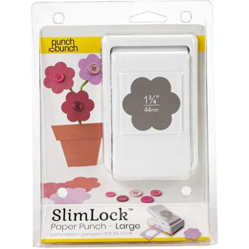 Perforadora Grande Slimlock Flower De 1 3/4 De Pulgada