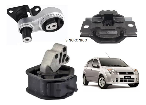 Base Motor Fiesta Sincronico  Power/max/move/ecosport 04-15 