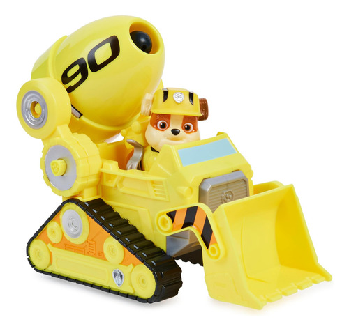 Paw Patrol, La Película De Lujo De Rubble Transforming Toy C