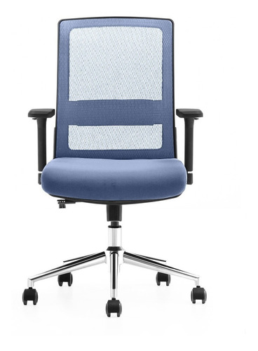 Silla Ejecutiva C/ Lumbar Ajustable X1-01a - Apoya Brazos 3d