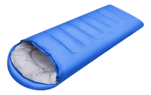 Saco De Dormir Para Adultos, Alto, Cálido, Para 1,3 Kg Azul