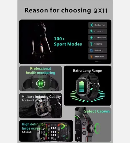 Smartwatch Reloj Inteligente Deportivo 2024 Llamadas