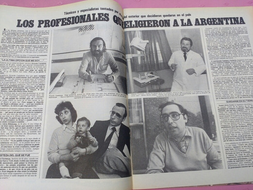 Revista Clarín 20/11/83 Nito Mestre Manuel Puig Quino Caloi (Usado)