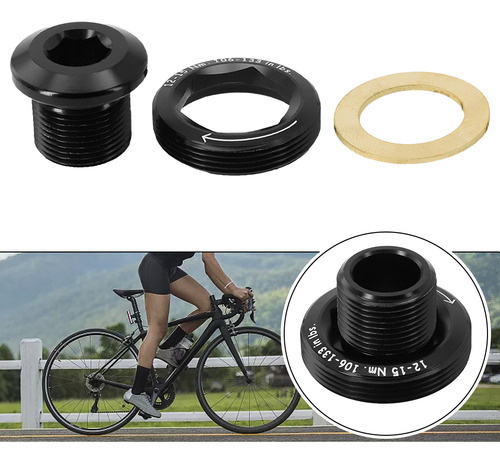 Tornillo De Manivela For-sram Spare Gxp X7 X9 X0 Xx1, Negro