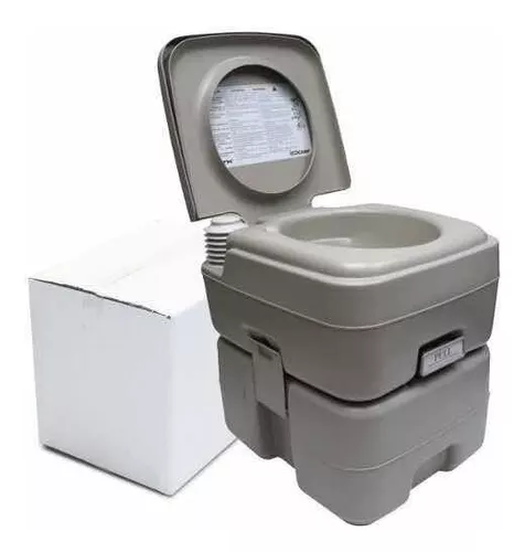 Baño portátil WC químico inodoro baño con una caja moldeada de