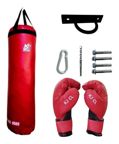 Kit De Boxeo Público #2: Costal Box 120cm+guantes+ancla+saco