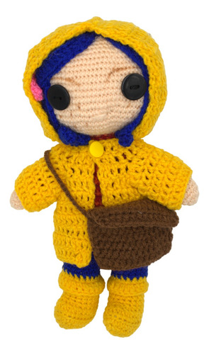 Muñeca Coraline De La Puerta Secreta De Crochet.