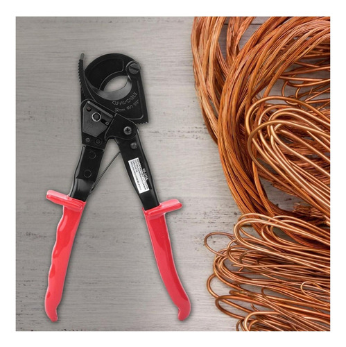 Cortador De Cables Con Trinquete Corte De Alambre Mano