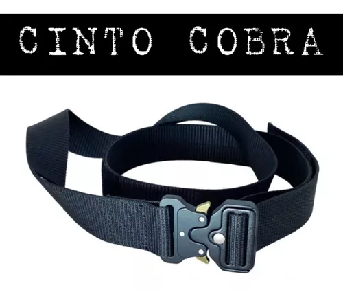 Cinturón Táctico Cobra Con Hebilla Y Anclaje De Metal (8701576)
