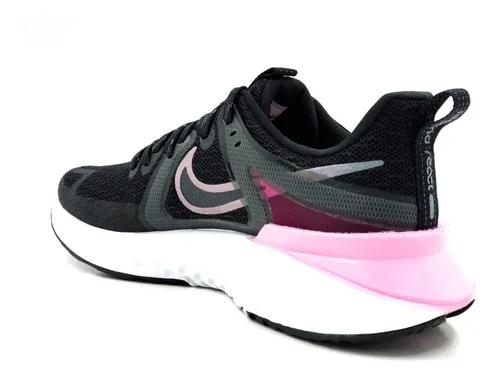 Nike Wmns Legend React 2 At1369004 Negro rosa Mujer