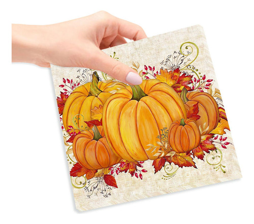 Servilletas De Calabaza De Halloween Servilletas De Papel De