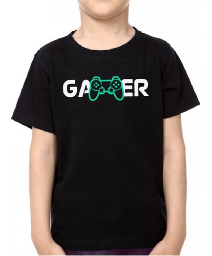 Camiseta Algodón Estampado Personalizada Gamer Video Juegos 