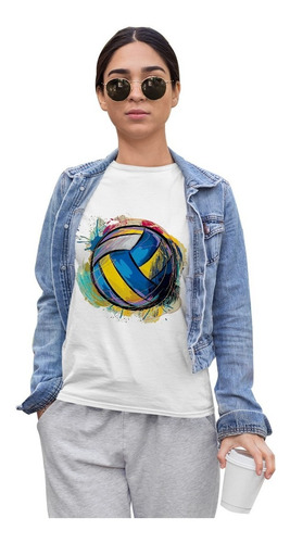 Playeras De Deporte Voleibol Femenil Para Mujer Basicas Alfa