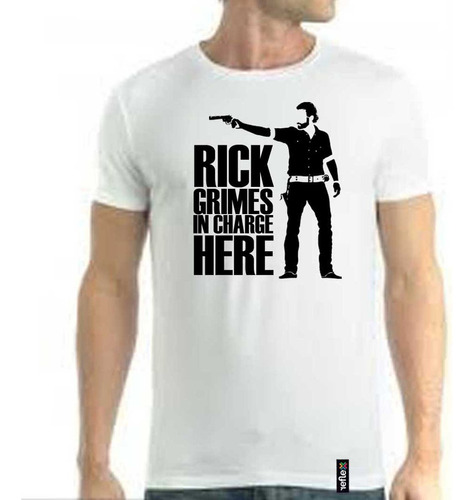 Remera The Walking Dead - Rick Grimes - Calidad Premium