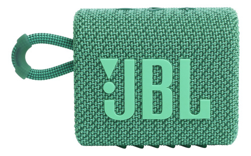 Caixa De Som Portátil Jbl Go 3 Eco Verde Bluetooth Jblgo3eco