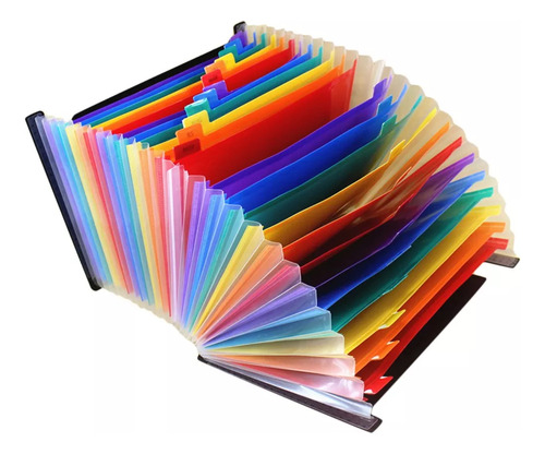 24 Grandes Arquivos De Plástico Expansíveis