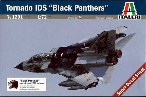 Tornado Ids  Black Panthers  1/72  Italeri No 1291