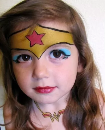  Set Maquillaje Artístico Pintura Facial No Tóxico Para Niños