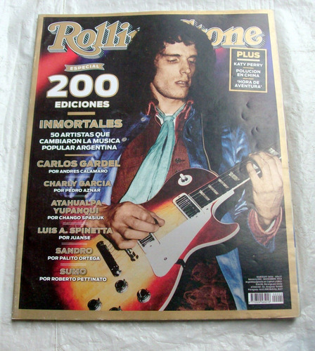 Rolling Stone Nº 200 * 50 Inmortales De La Música Argentina