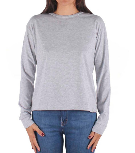 Imagen 1 de 3 de Remera Rip Curl Plain Gris Mujer