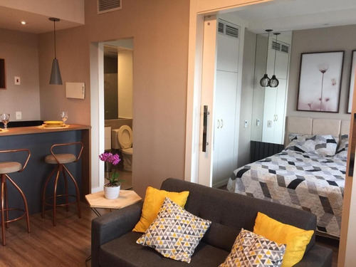 Imagem 5 de 15 de Flat Com 1 Dormitório À Venda, 33 M² Por R$ 495.000 - Bela Vista - São Paulo/sp - Fl0037