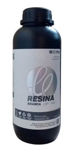 Resina 3d Fila Branco 1kg