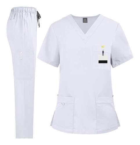 Pijama Quirúrgica Para Mujer Jogger Uniforme,tops+pants